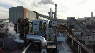 國銘鑄管燒結環冷機余熱發電項目
