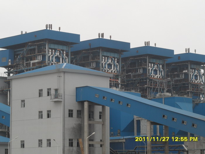 越南寧平（煤頭）化肥項目，電站裝置施工（安裝部分）